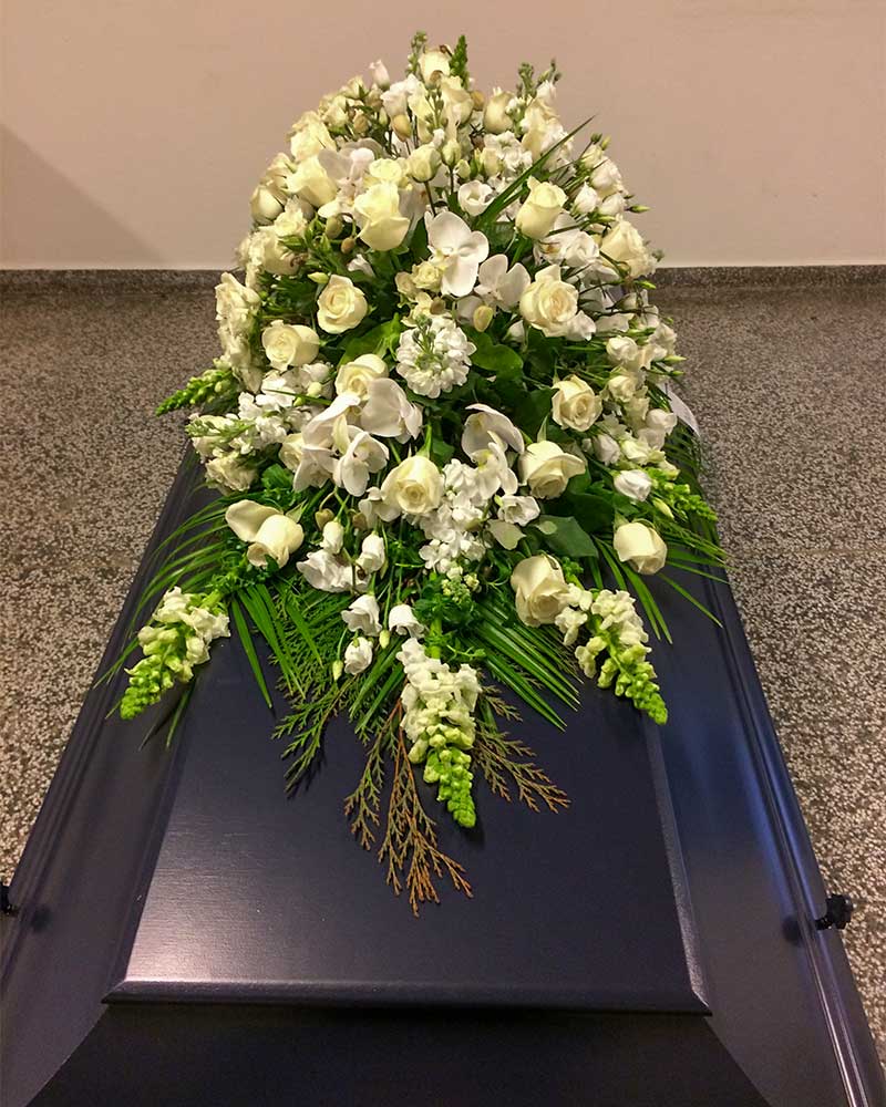 Blomsterbinderi begravelse Annes Blomster